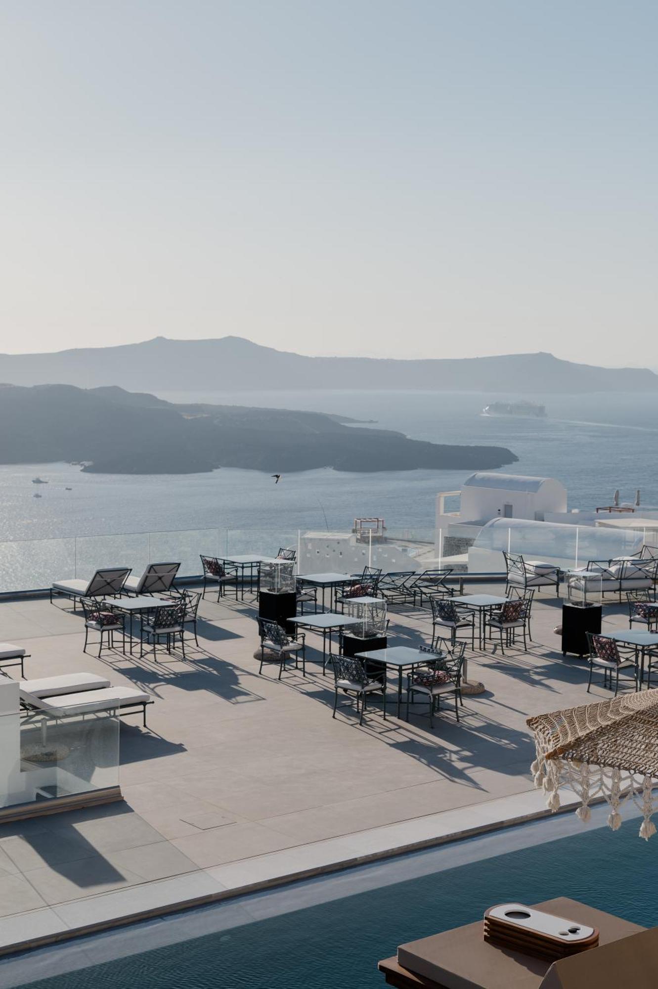 Apeiron Blue Santorini - Sustainable Adults Only 14 Plus ฟิรา ภายนอก รูปภาพ