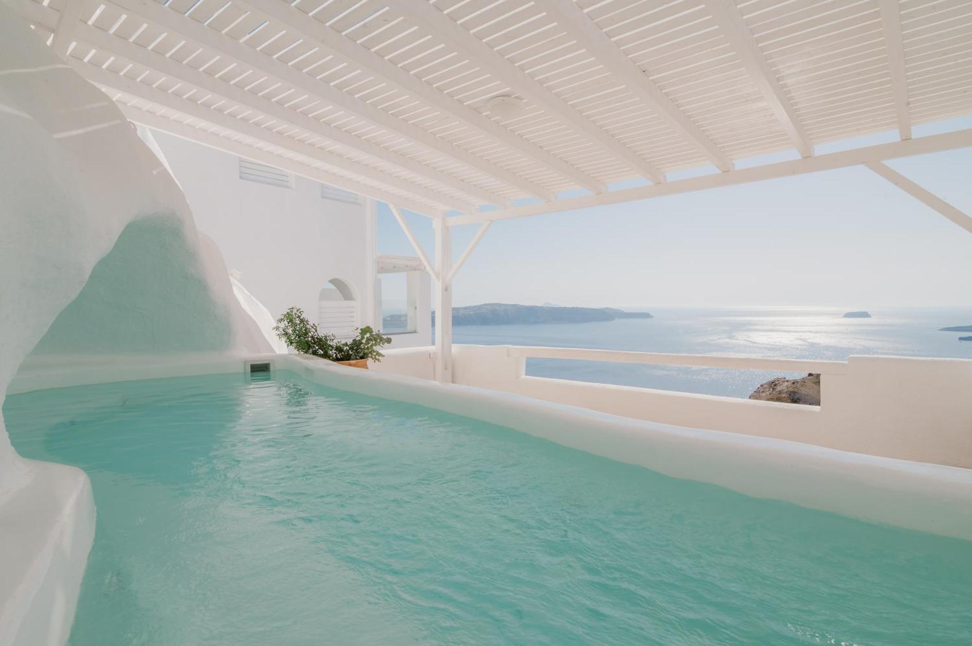 Apeiron Blue Santorini - Sustainable Adults Only 14 Plus ฟิรา ภายนอก รูปภาพ