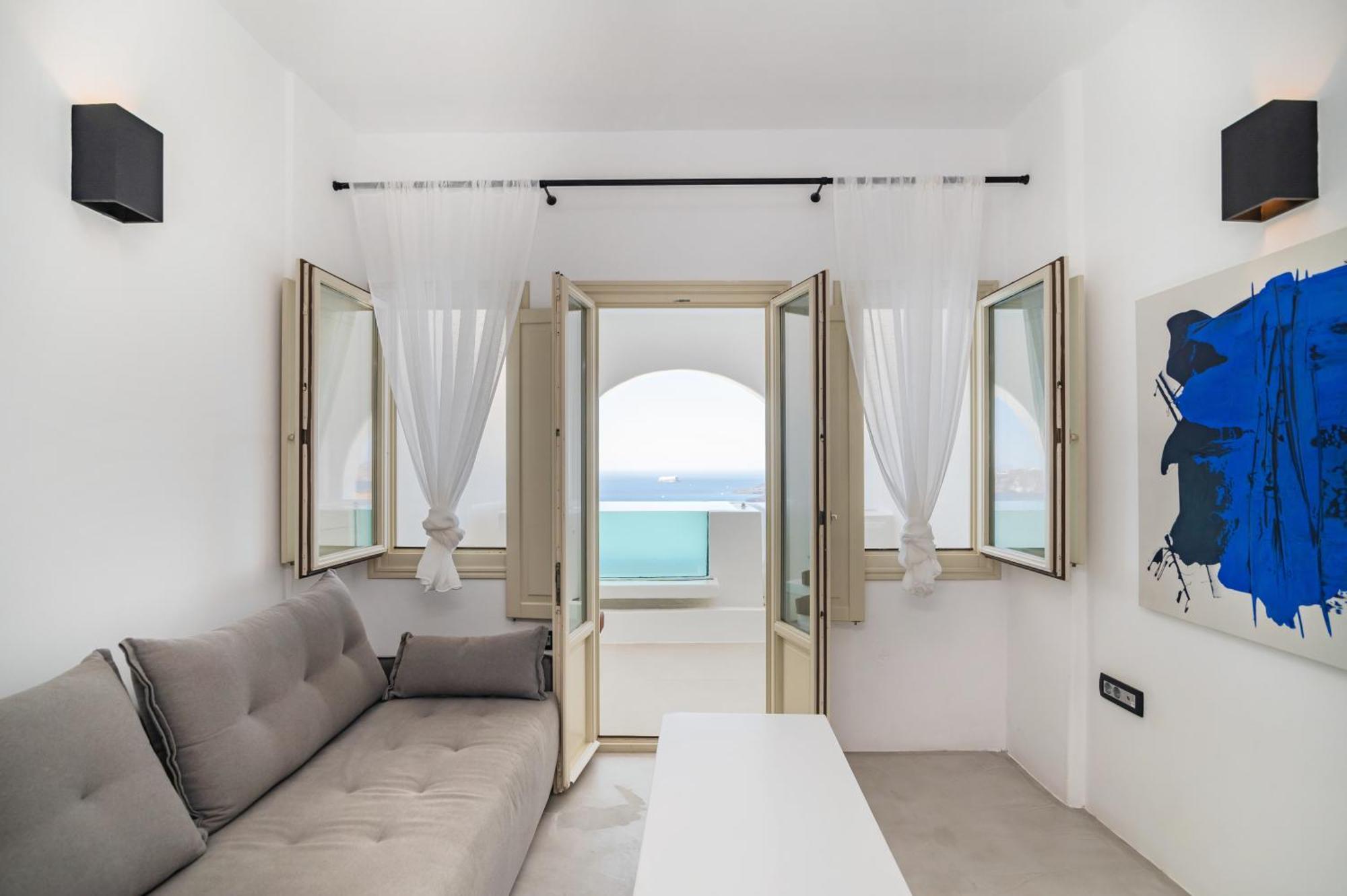 Apeiron Blue Santorini - Sustainable Adults Only 14 Plus ฟิรา ภายนอก รูปภาพ
