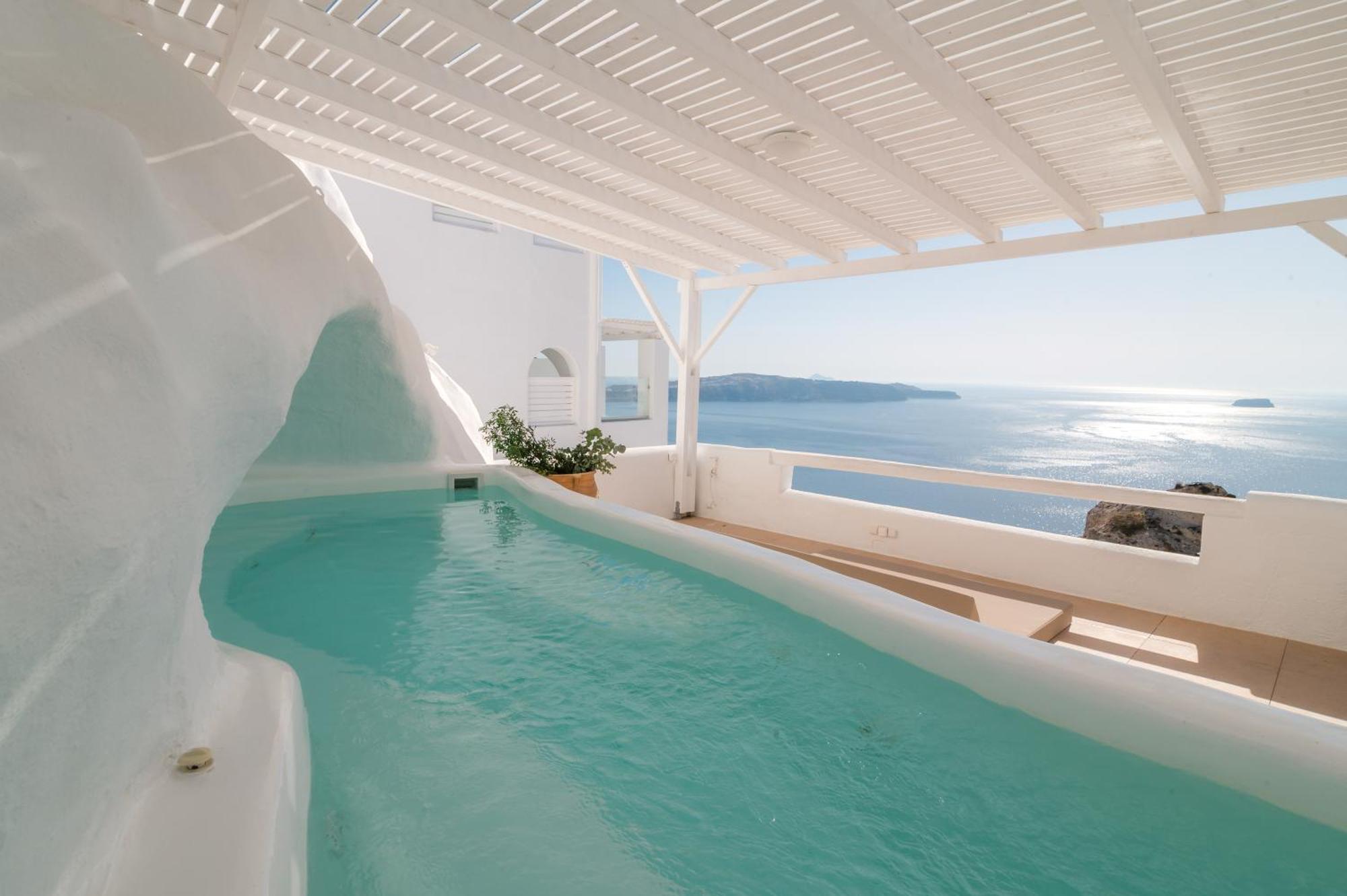 Apeiron Blue Santorini - Sustainable Adults Only 14 Plus ฟิรา ภายนอก รูปภาพ