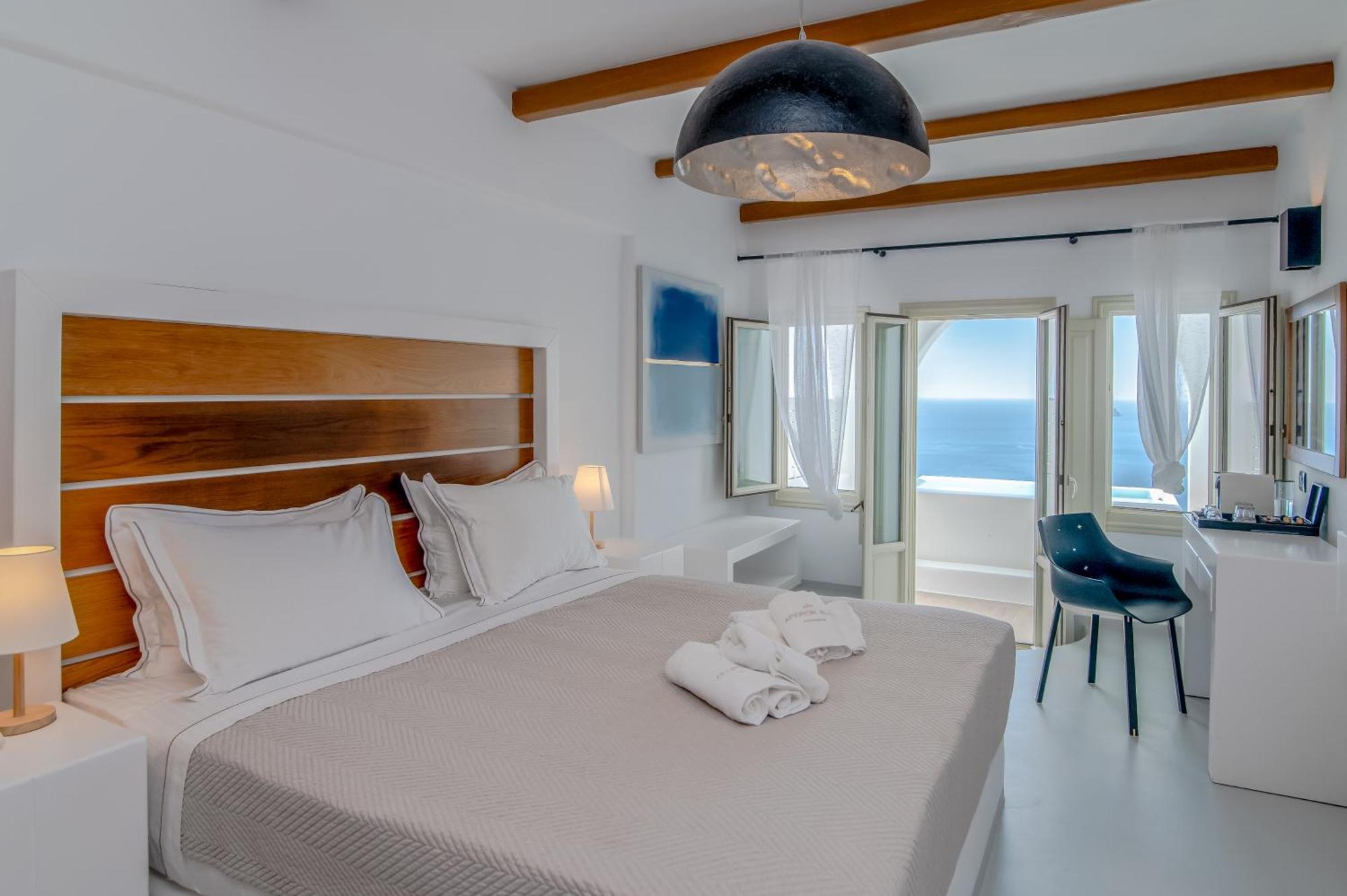 Apeiron Blue Santorini - Sustainable Adults Only 14 Plus ฟิรา ภายนอก รูปภาพ