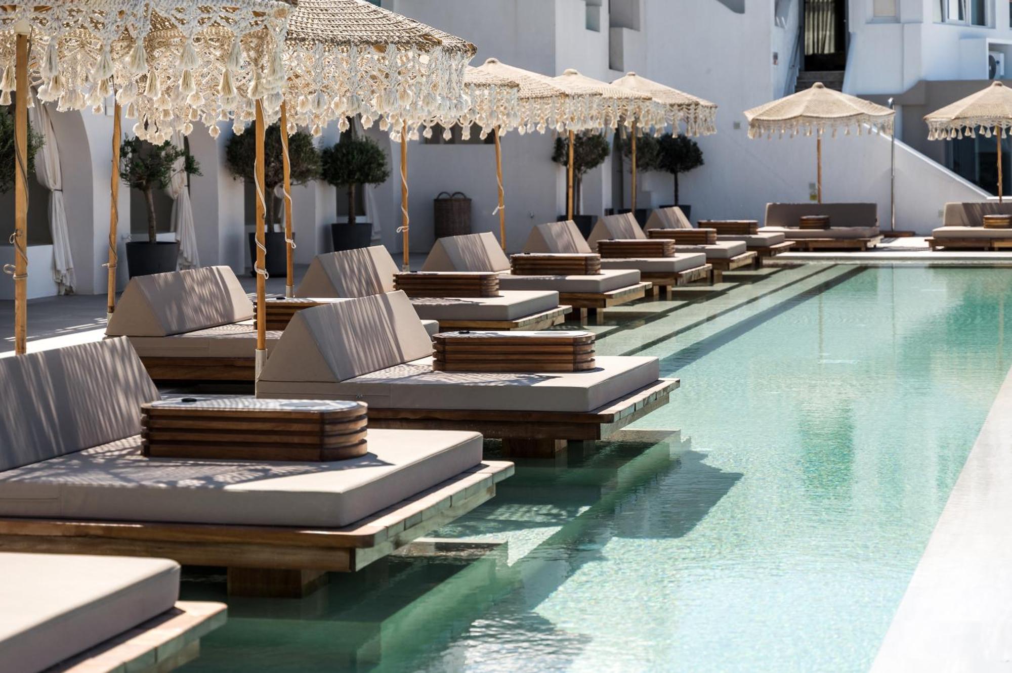 Apeiron Blue Santorini - Sustainable Adults Only 14 Plus ฟิรา ภายนอก รูปภาพ