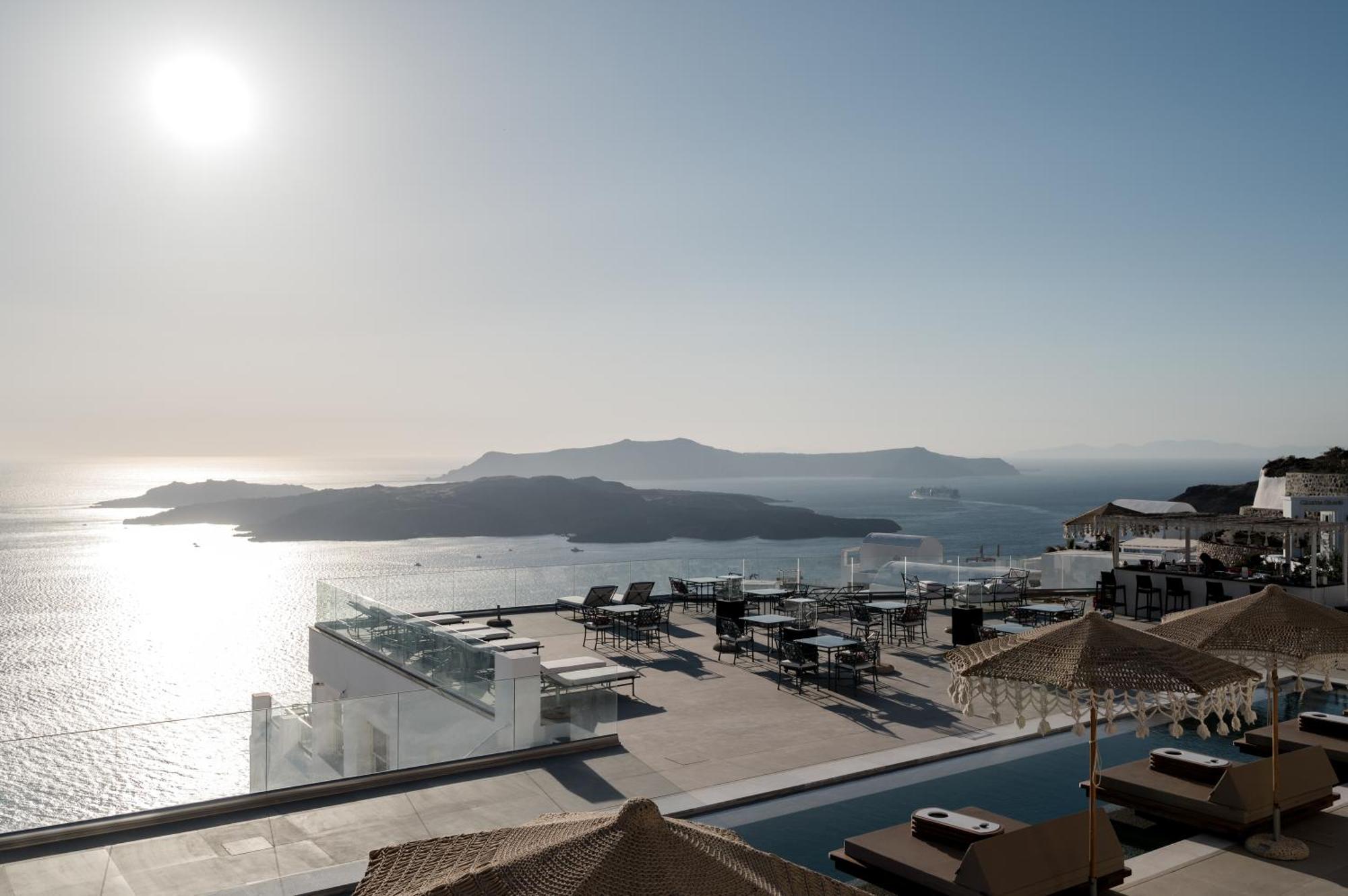 Apeiron Blue Santorini - Sustainable Adults Only 14 Plus ฟิรา ภายนอก รูปภาพ